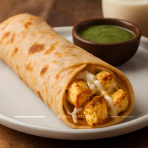 Paneer Malai Tikka Roll