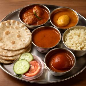 Cocktail Thali (non-veg)