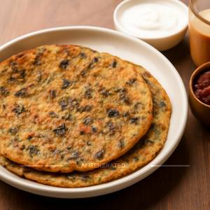 2 Methi Paratha