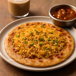 Sev Paratha