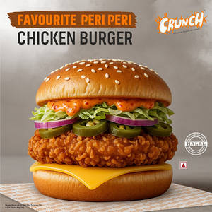 Favourite Peri Peri Chicken Burger
