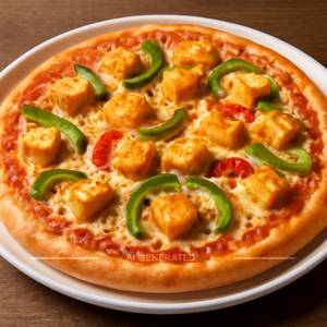 Spicy Paneer Pizza [Regular]