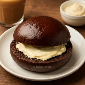 Chocolate bun maska