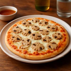 Cheese Mushroom Pizza