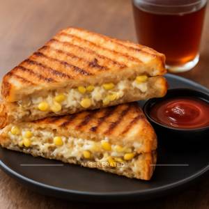 Cheese Corn Grilled Sandwich