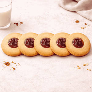 Strawberry Filled Cookies