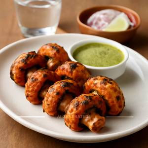 Mushroom tikka