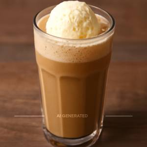 Cold Coffee With Ice Cream