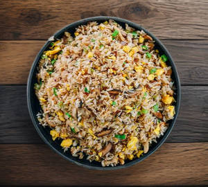 Mushroom Schezwan Fried Rice