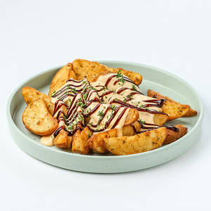 BBQ Cheese Potato Wedges