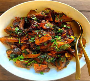 Mushroom Pepper Fry