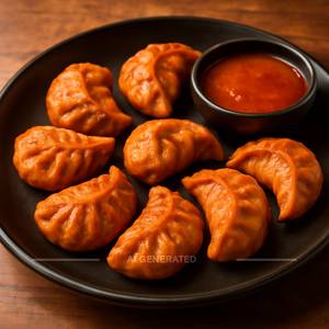Peri Peri Veg Momos
