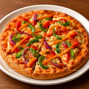 Peri Peri paneer pizza