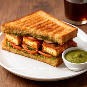 Paneer Tandoori Sandwich