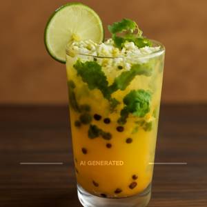 Passion Fruit Mojito .