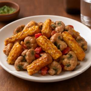 Baby Corn Mushroom Salt