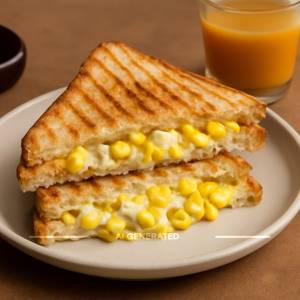 Corn Cheese Sandwich
