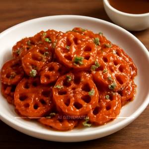 Honey Chilli Lotus Stem