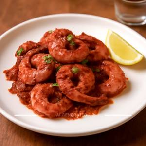 Hot Garlic Prawns