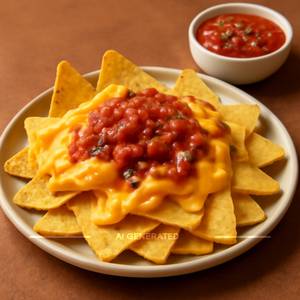 Salsa Cheese Nachos