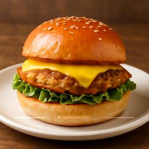 Chicken Cheese Burger