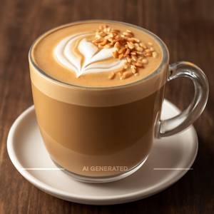 Hazelnut latte