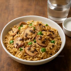 Mushroom pulao