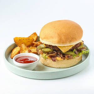 Sweet Onion Lamb Burger