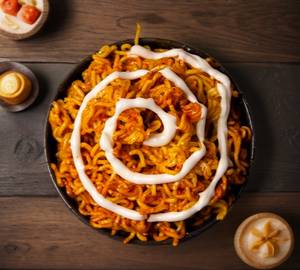 Chicken cheesy maggi