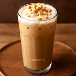 Hazelnut cold coffee