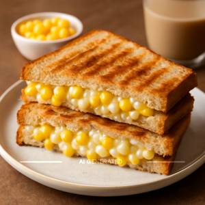 Cheese Corn Sandwich