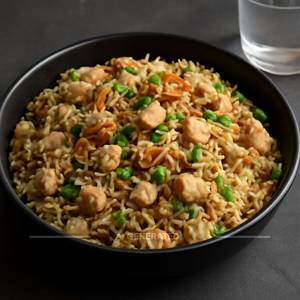 Chicken Burnt Garlic Fried Rice