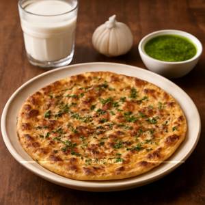 garlic paratha