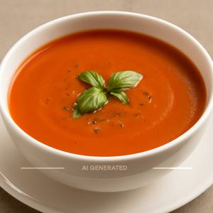 Cream of tomato soup