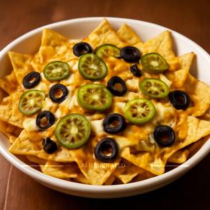 Jalapeno & Olive Nachos