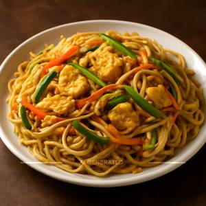 Egg Hakka Noodles