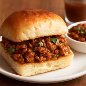 Chicken keema pav