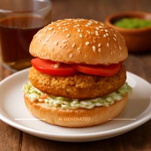 Aloo tikki burger