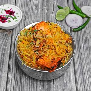 Paneer tikka biryani
