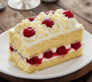 White forest pastry