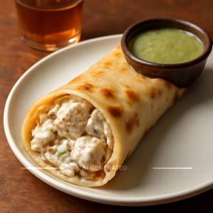 Chicken Malai Tikka Roll