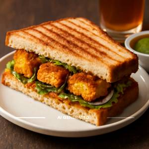 Tandoori Paneer Sandwich
