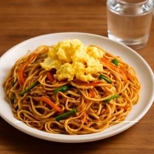 Egg Hakka Noodles