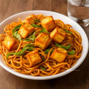 Paneer noodles