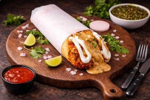 Special paneer shawarma