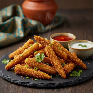 Golden Fried Babycorn