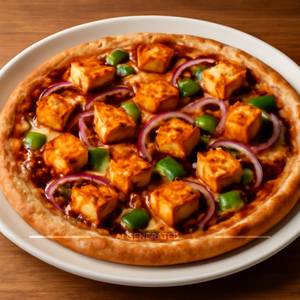 Barbeque Paneer Pizza