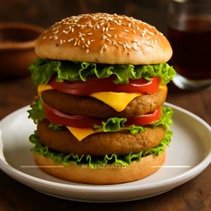 Double Decker Burger
