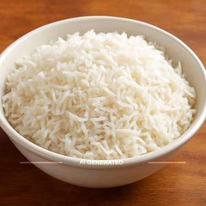 Plain rice