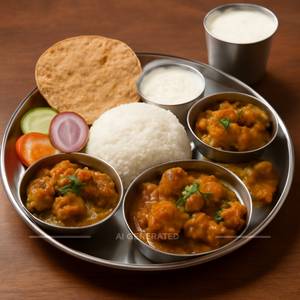 Non Veg Chicken Thali